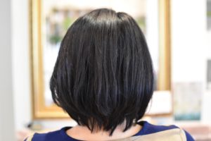 直毛さんのパーマスタイルに飽きたらこんなショートボブいかがですか?