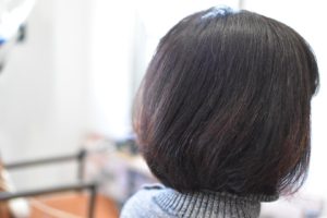 細くて乾燥毛な髪にインナー強化でトリートメント